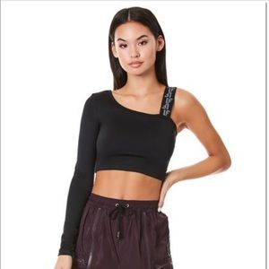 LF ONE SHOULDER STRAP LONG SLEEVE TEE